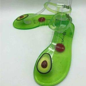 Katy Perry Avacado sandals 
Color = Green
Condition = Good Used
Size = 6